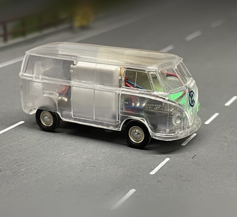 Chassis VW T1 50-55 RC Wiking 3d model