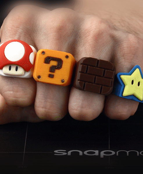 Mario Rings 3d model