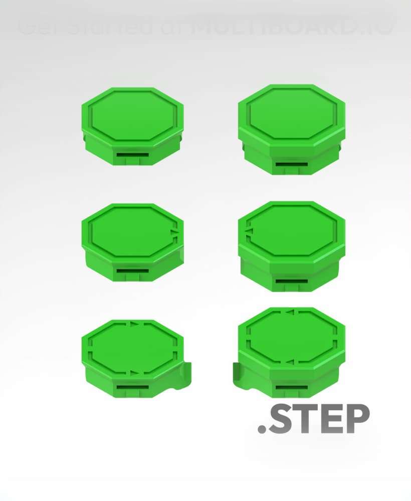 Snaps - STEP Multiboard Remixing Files 3d model