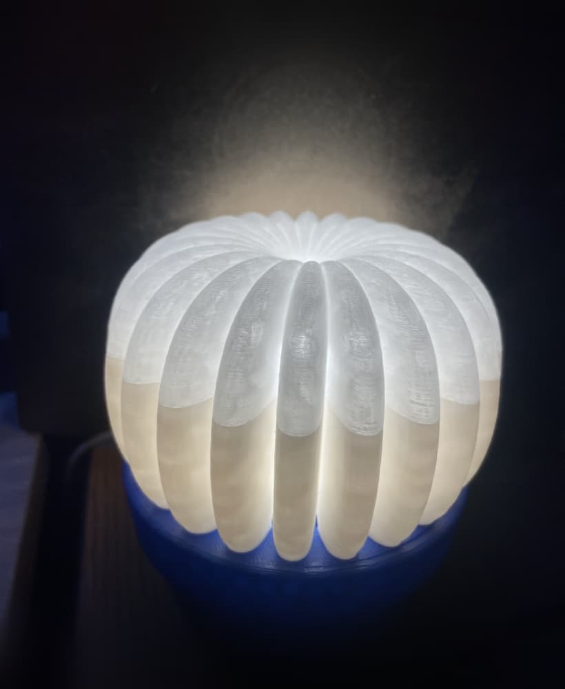barrel cactus lamp 3d model