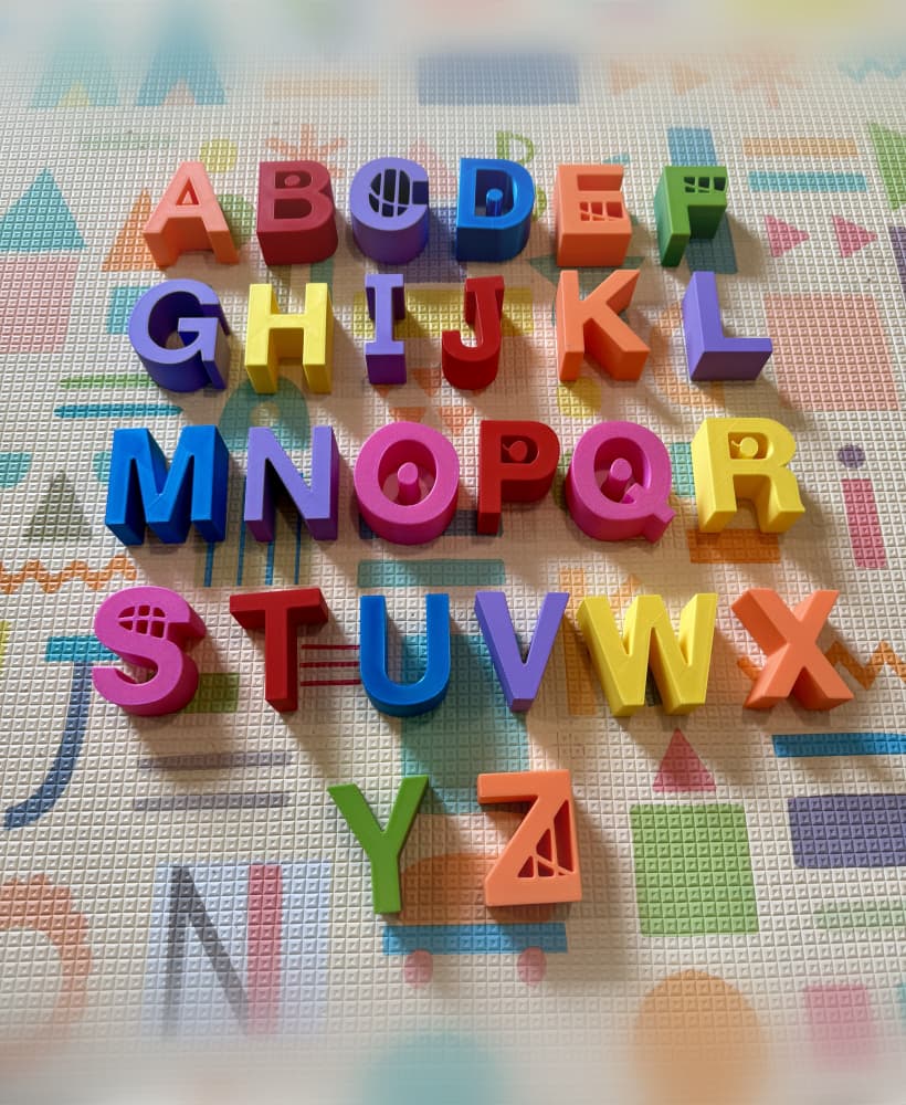 TVO Kids Letters 3d model