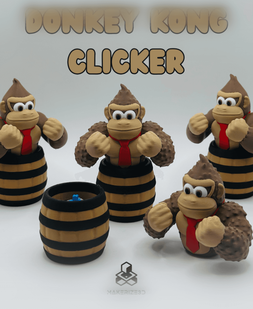 Donkey Kong Clicker 3d model