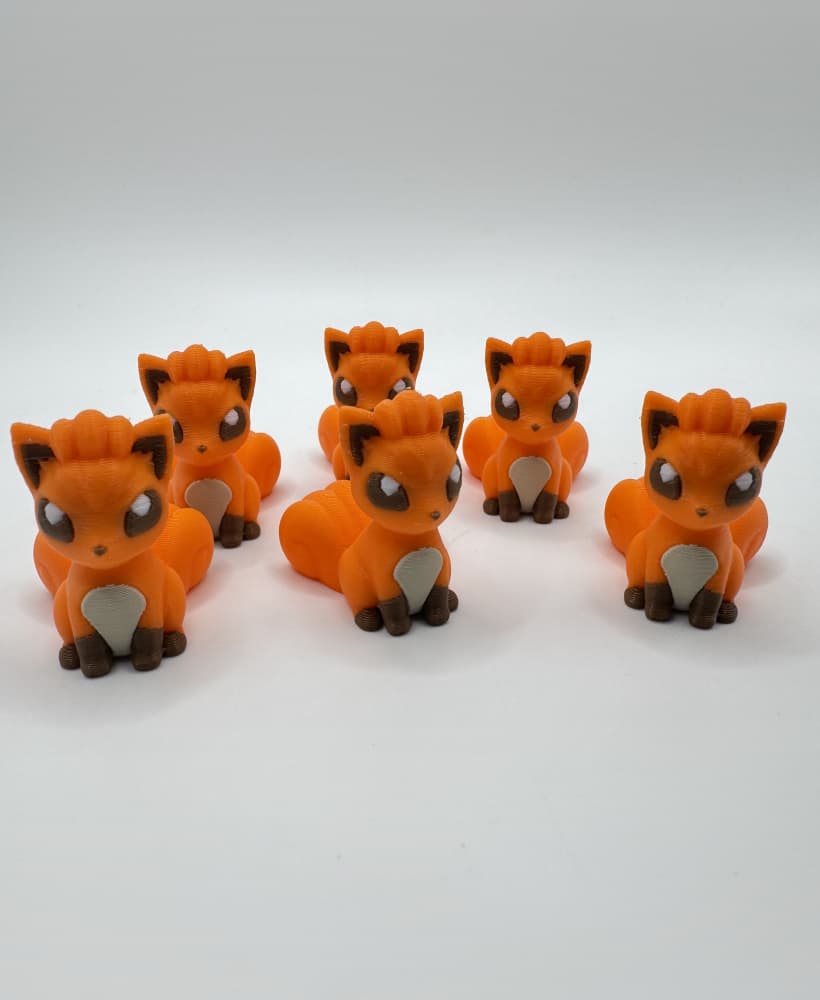 Vulpix (Nosupport, 3mf included) 3d model