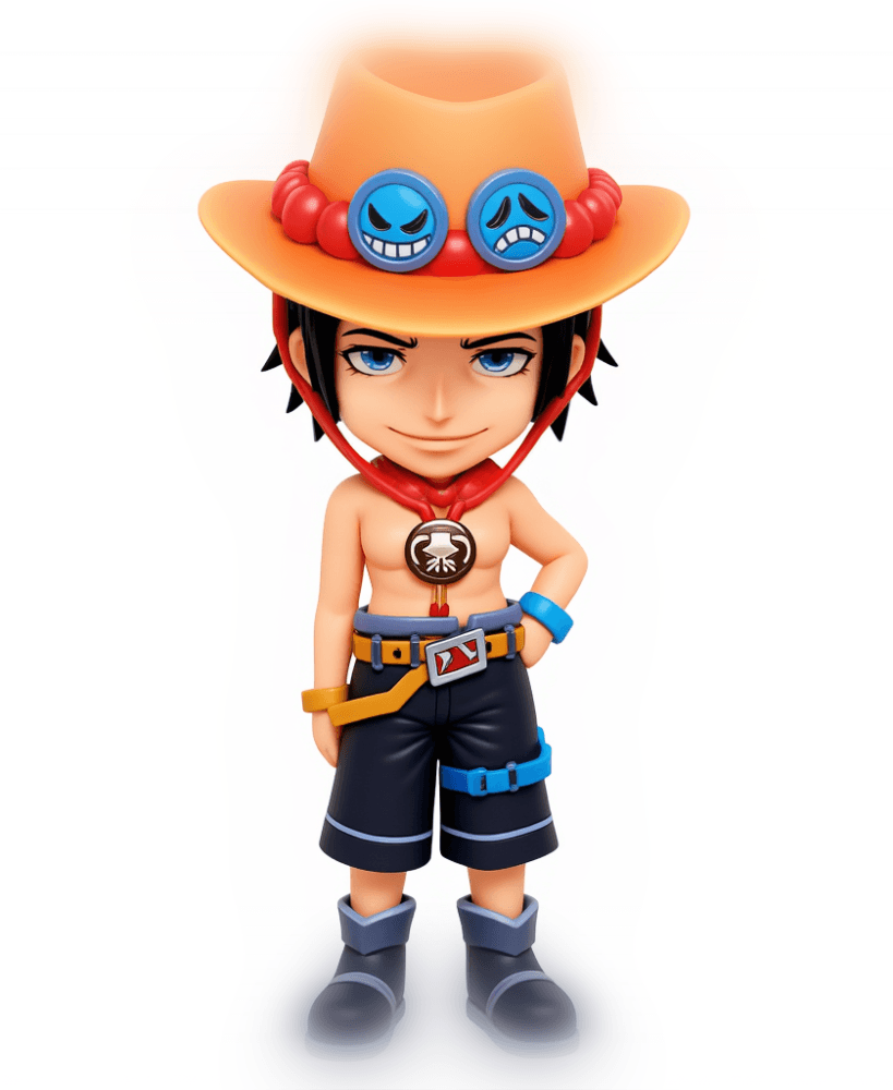 Portgas D. Ace - One Piece 3D Model 3d model