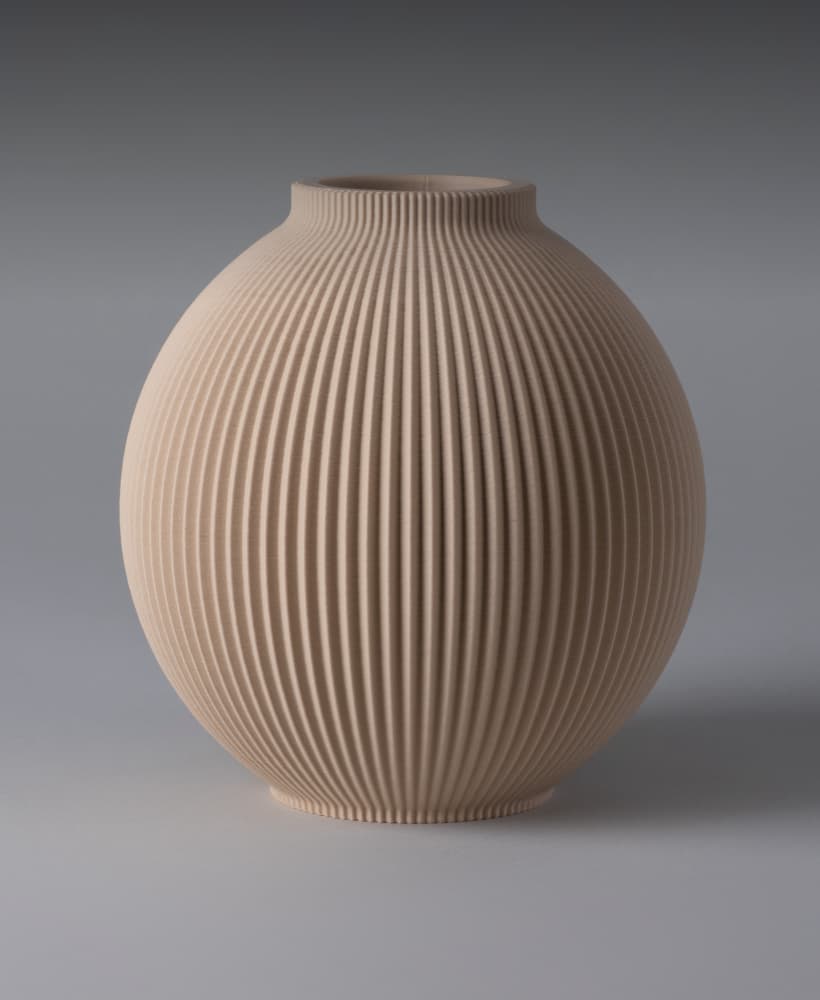 Vase NOLA - Elegant Round Vase 3d model