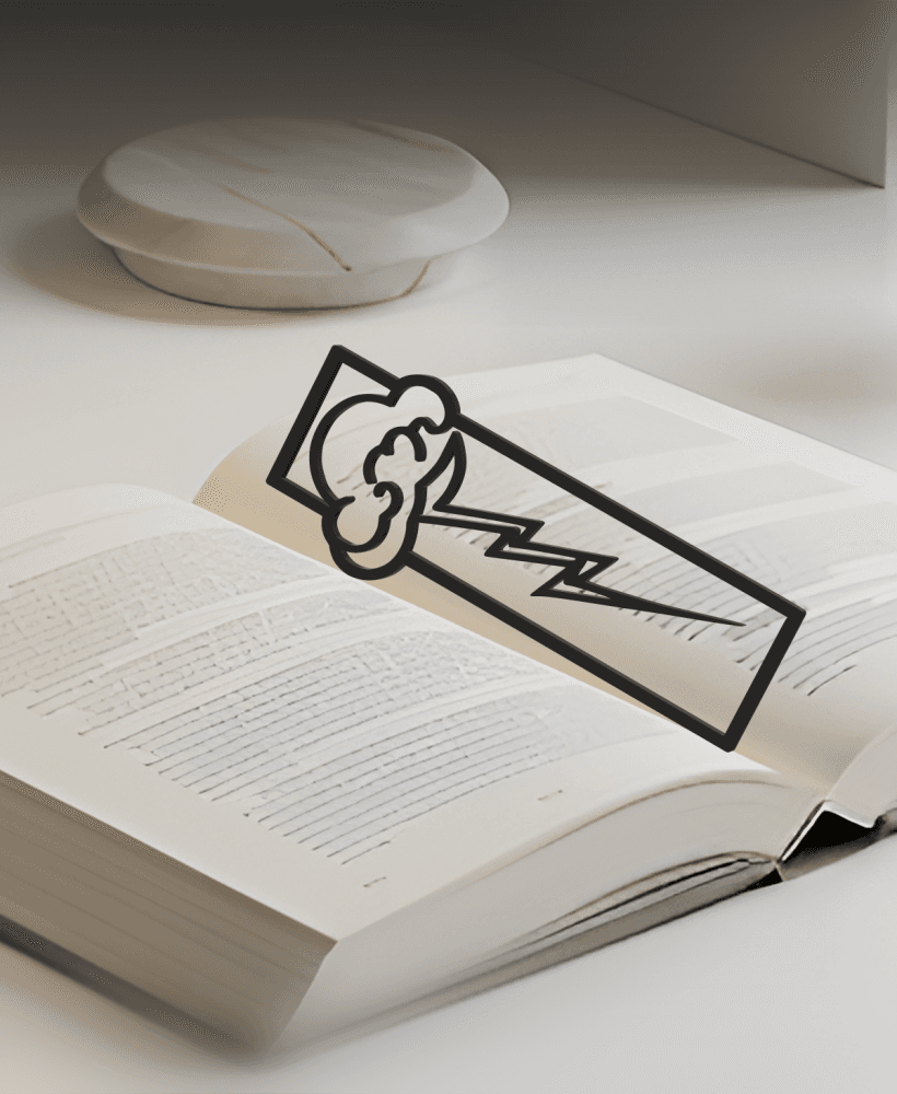 Cloud, Lighting Bookmark, Gift Idea 3d model