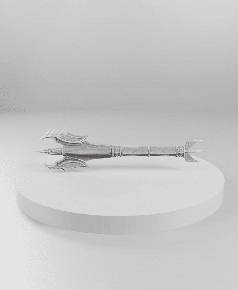 Skyrim Melee prop file 3d model