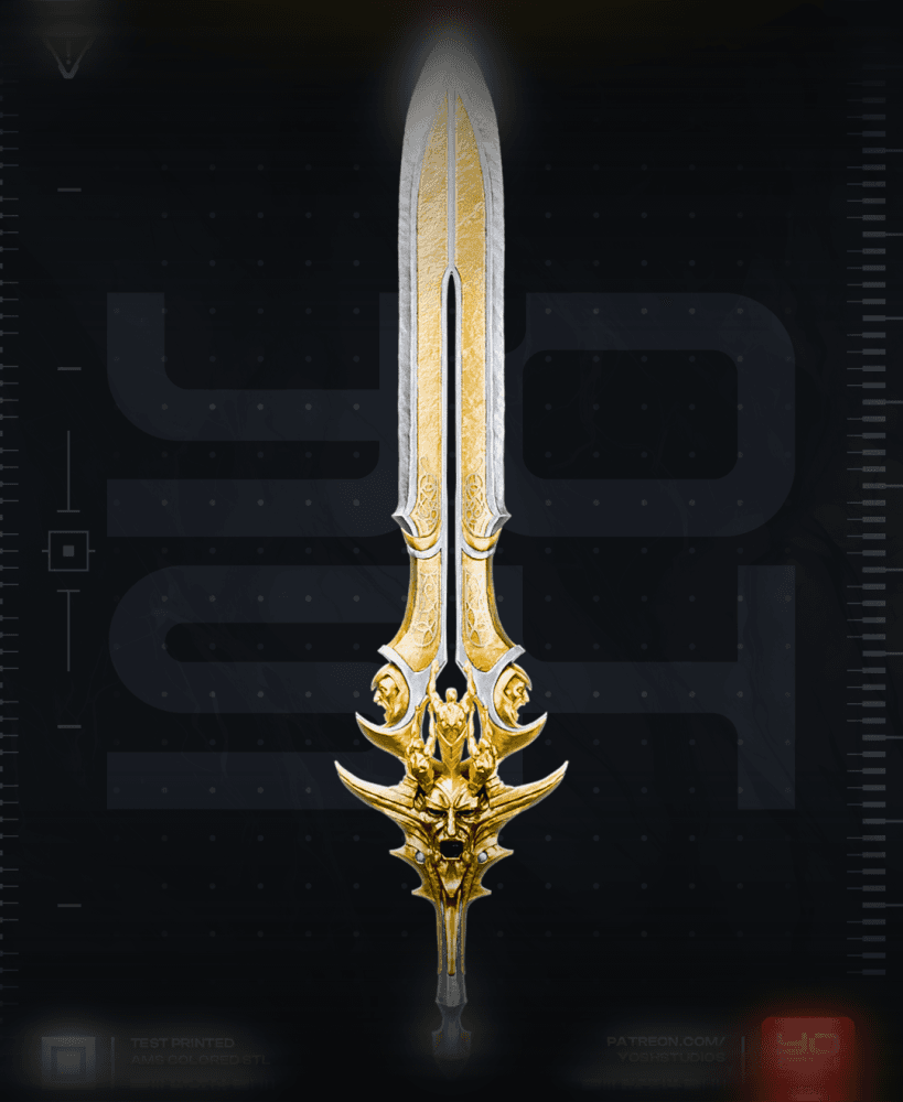 Blade of Olympus 3D Printer STL 3d model