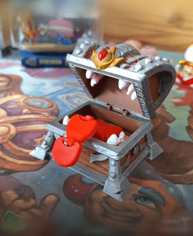 Mimic Chest | Flexi print-in-place | Multicolor 3d model