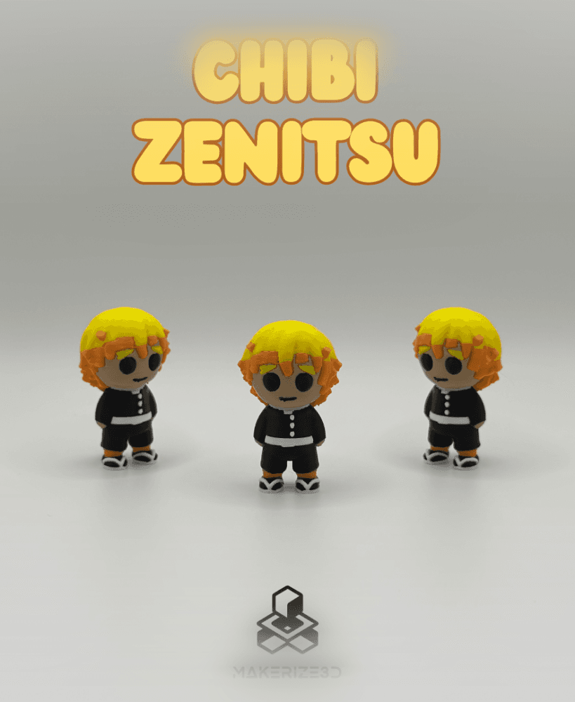 Chibi Zenitsu 3d model