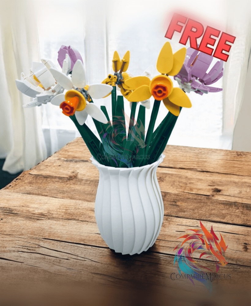 Twisted Vase / no supports / 3mf included 3d model