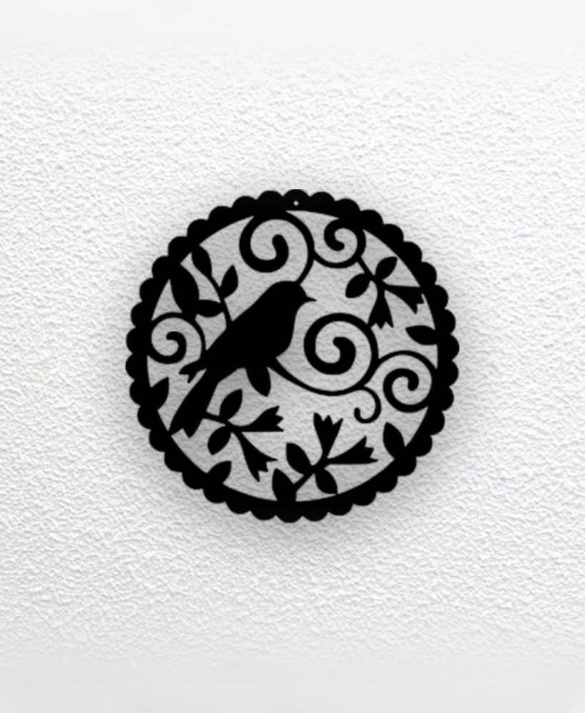 Bird Wall Art 3d model