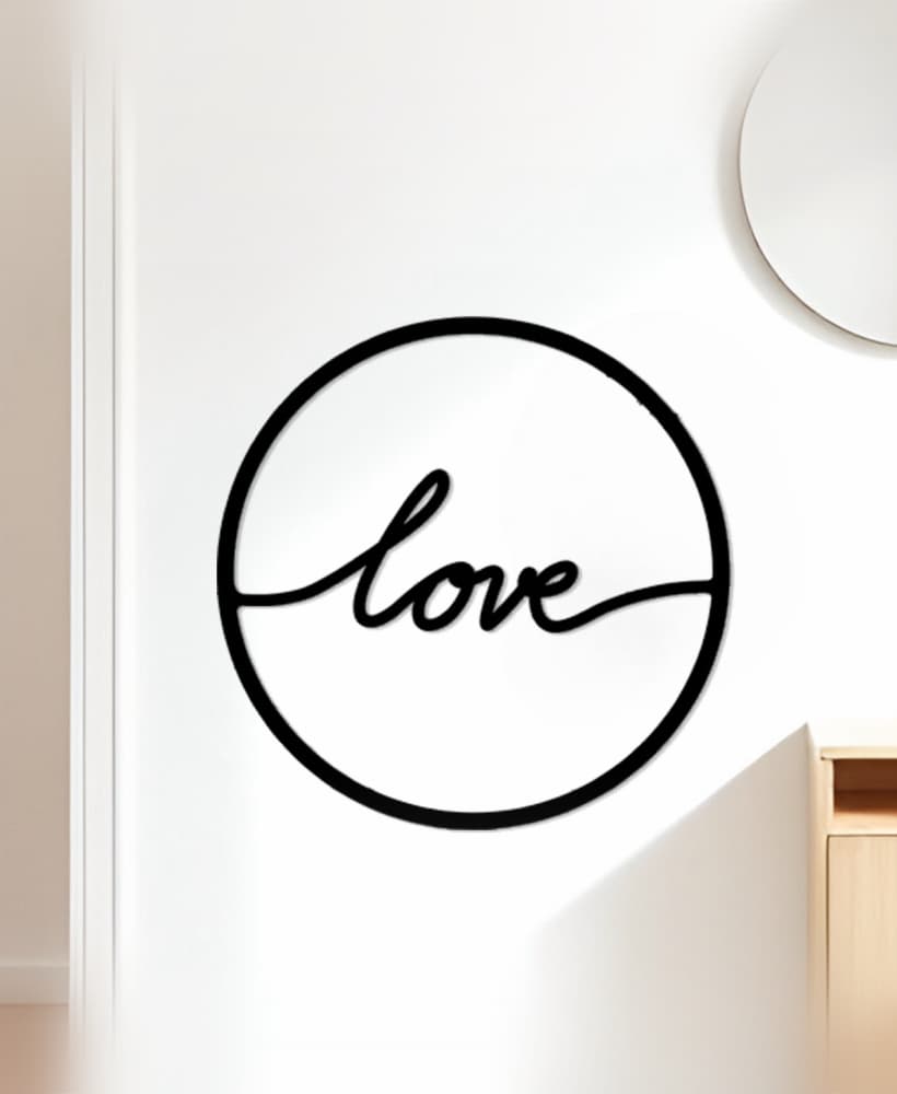 Love Wall Art, Wall Decor, Home Decor 3d model