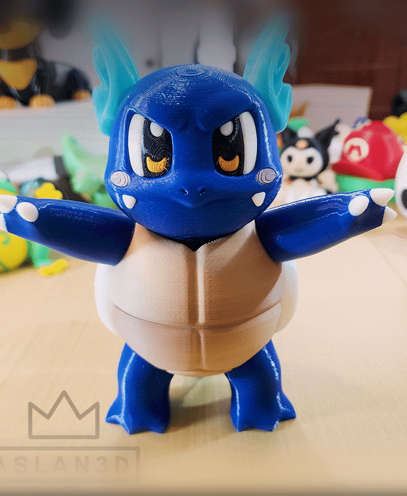 Wartortle By Colors 3d model