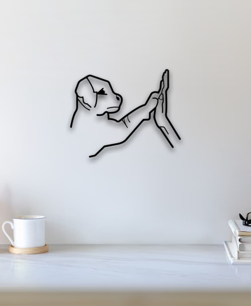 Dog Wall Art 3d model