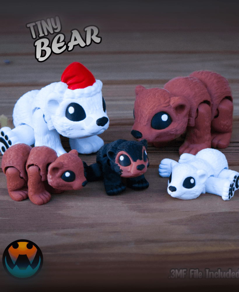 Tiny Bear 3d model