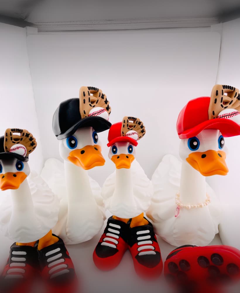 Baseball Goose Gear for Porch Goose 3d model