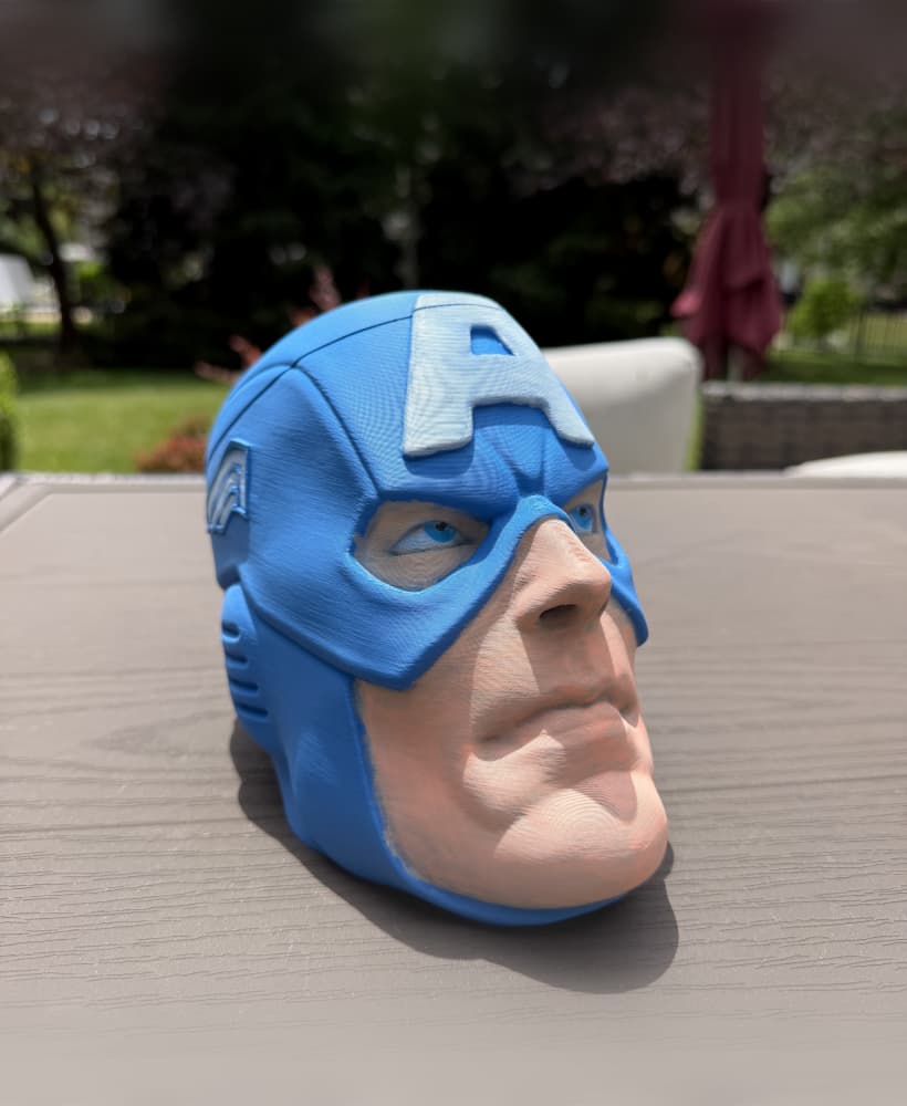 Captain America Deck Box 3d model