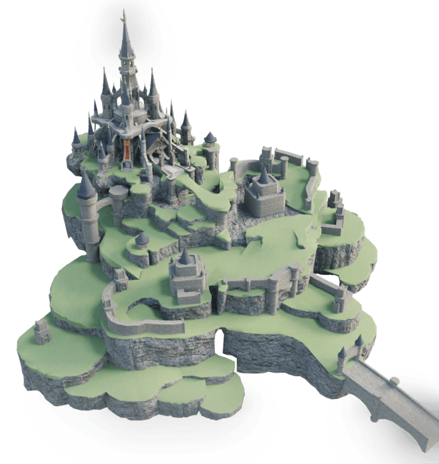 Hyrule Castle 3d model