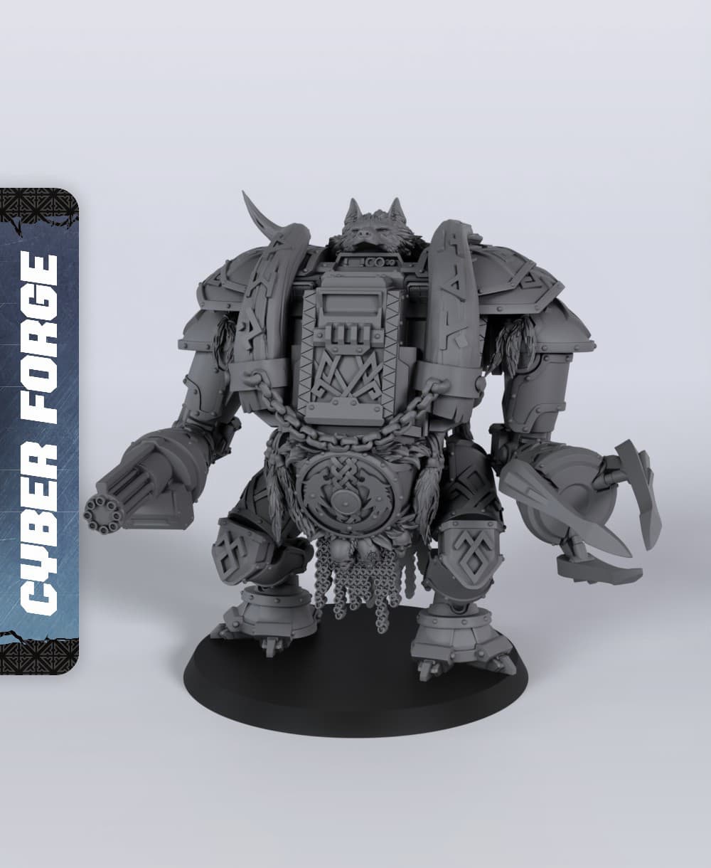 Njord the Eternal - With Free Cyberpunk - Sci-Fi Gift Ideas for RPG and Wargamers 3d model