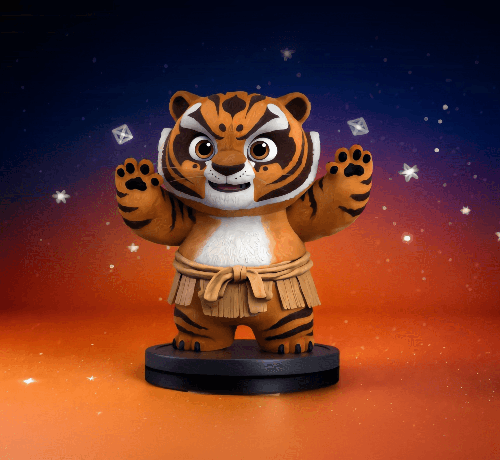 Tigress Kung Fu Panda 3d model