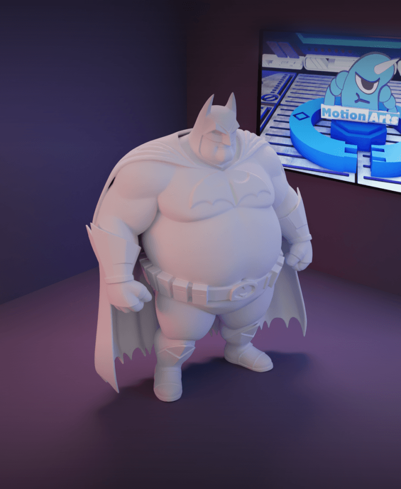 Batman Gordo.stl 3d model