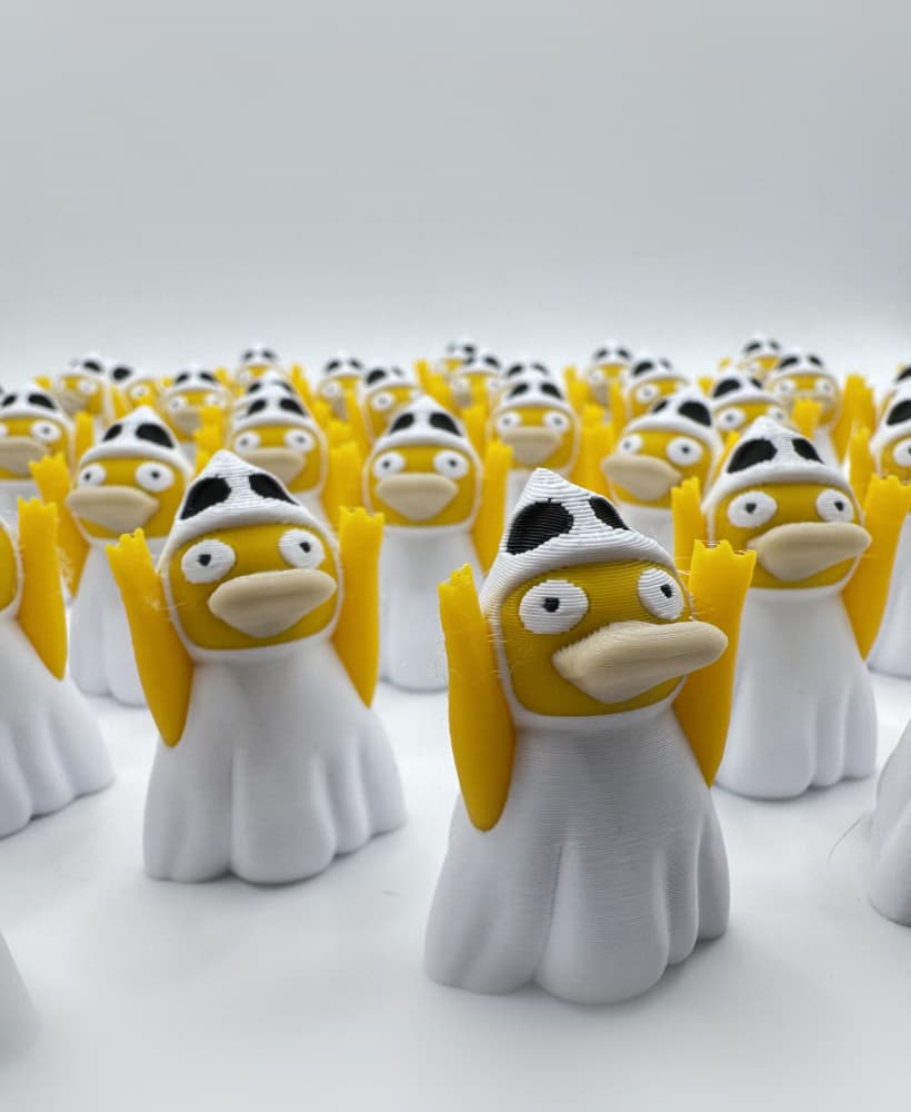 Halloween Psyduck (No support, 3mf included) 3d model