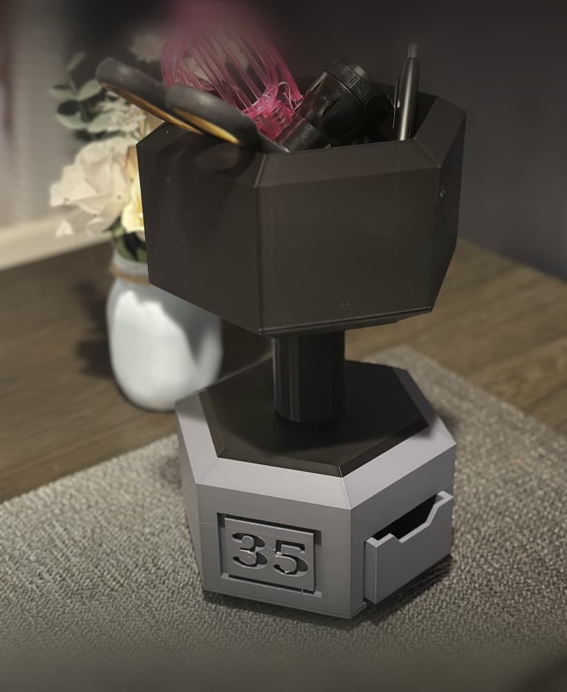 Dumbell Storage 3d model