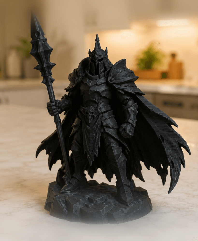 Dark Spear Knight STL 3d model
