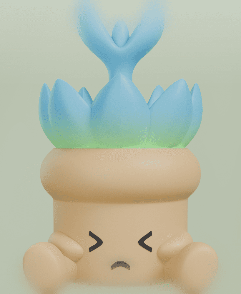 CaptusFacePot4 3d model