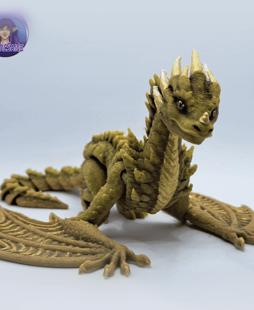 Fyros Wyvern Articulated Dragon 3d model