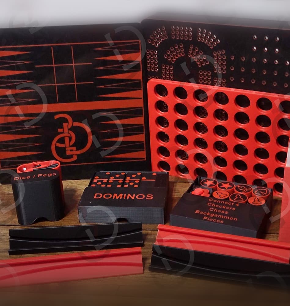 Multi game box 3d model