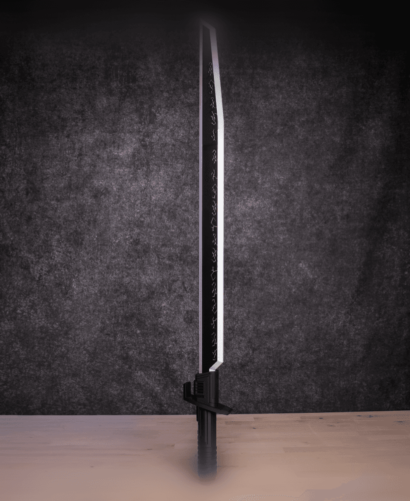 Dark Saber | No AMS, No Support, No Glue 3d model