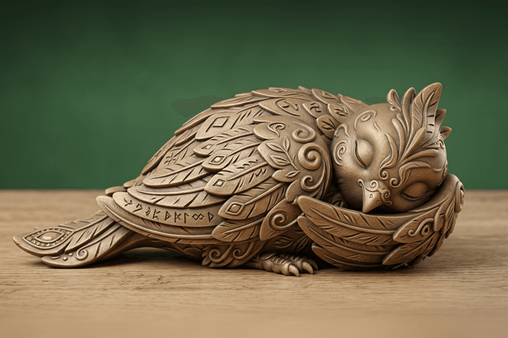 The Sleeping Birds Series: #5 3d model