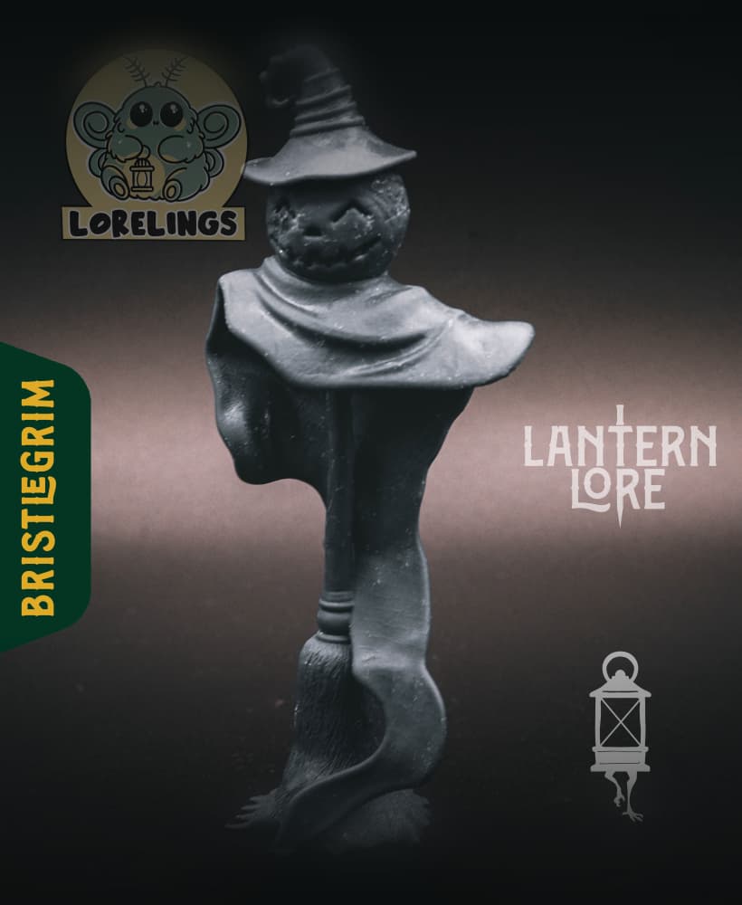 Bristlegrim - Lorelings (Pre Supported) 3d model