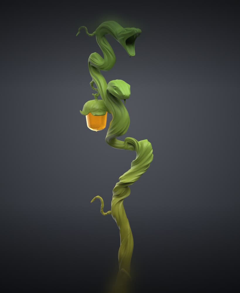 Fearne Calloway staff – Critical Role 3d model