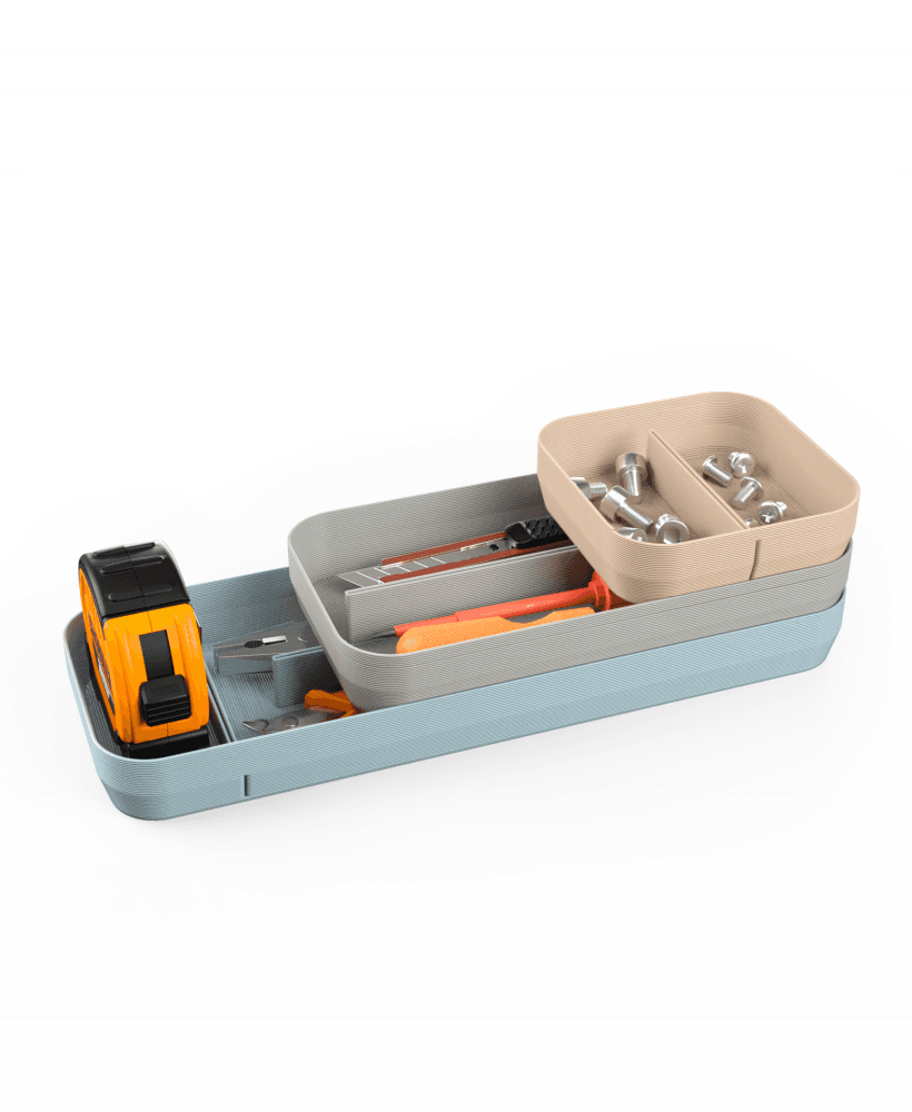 SLOT DESKTOP ORGANIZER 3d model
