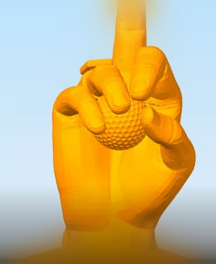 Golf_Trophy.obj 3d model