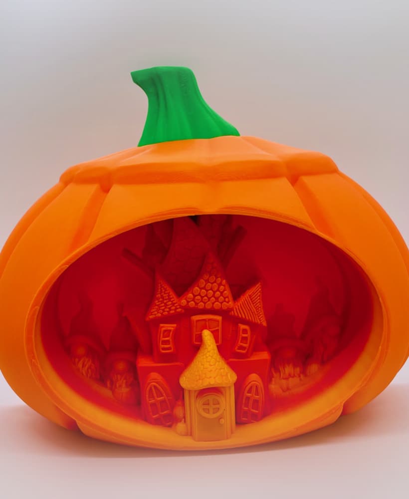 Pumpkin Gnome House 3d model