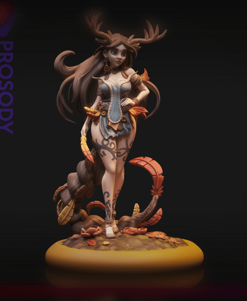 Druid - 32mm 3d model