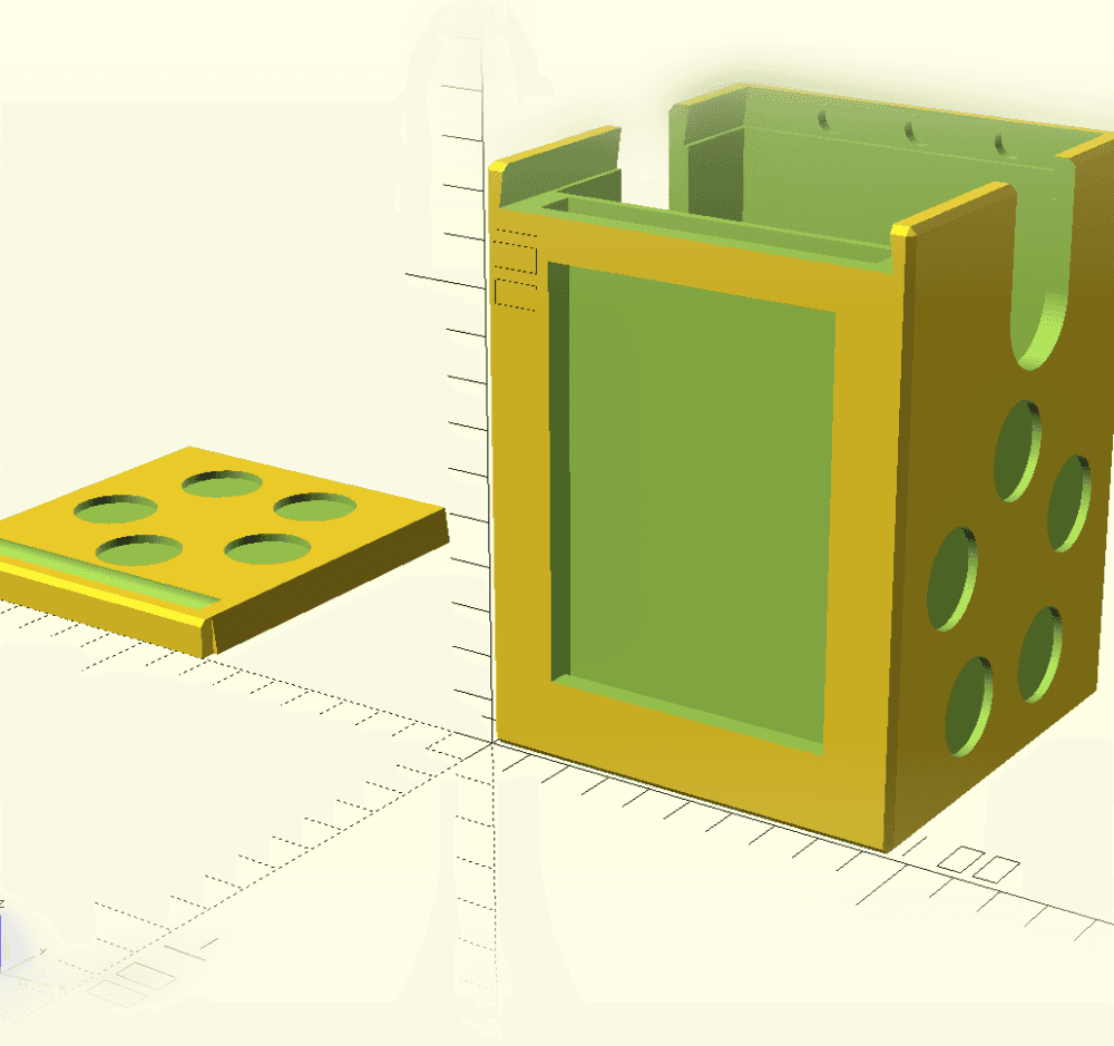 Deck Box Generator 3d model
