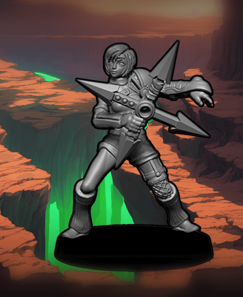 Yoofeef - The teenage klepto ninja 3d model