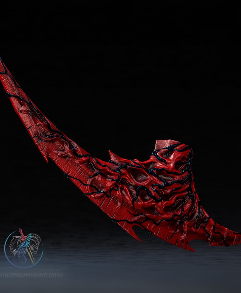 Carnage Blade 3D Printer STL File 3d model