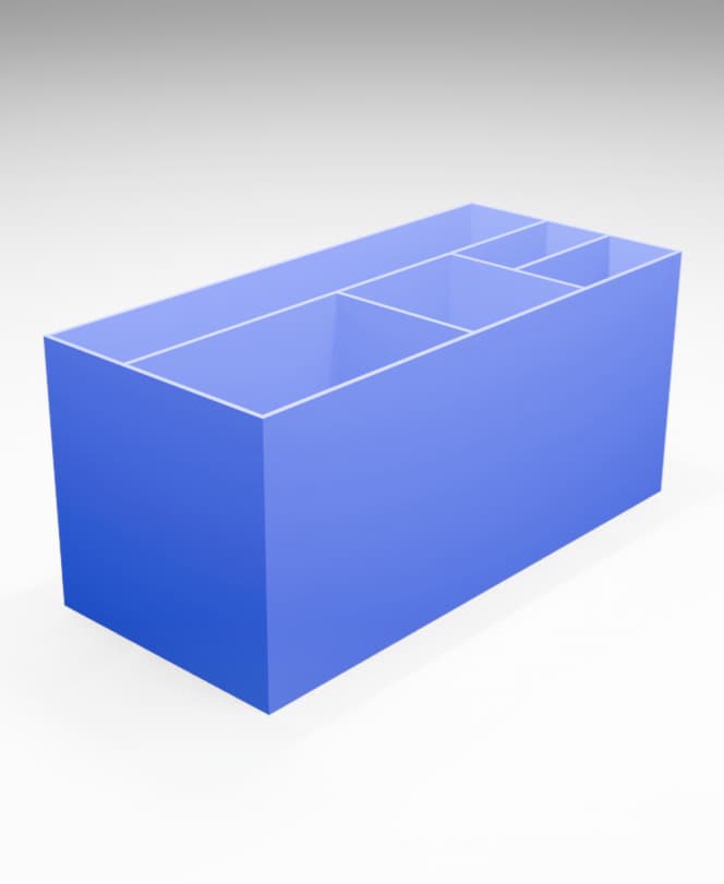Desk Organiser 3d model