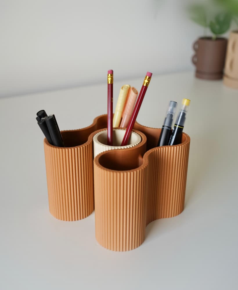 SNOOVA compact - table organizer I pen holder 3d model