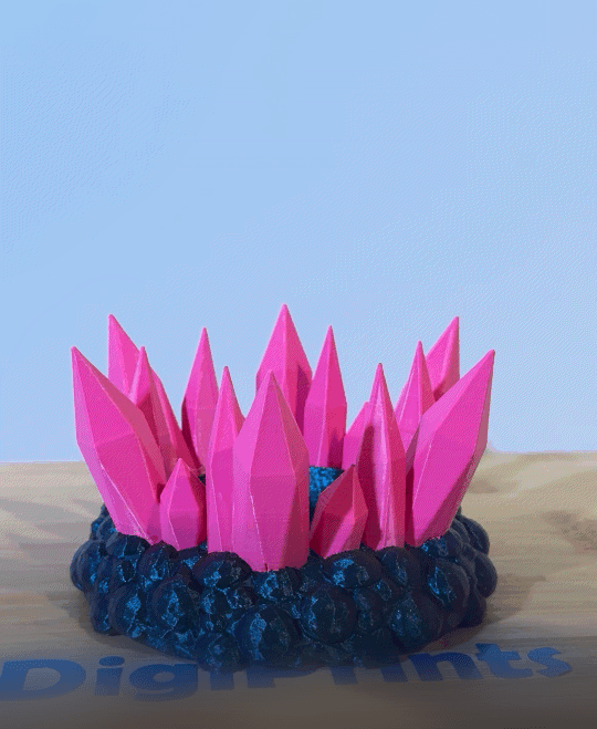 Crystal Coaster - Coaster for Drinks - By 3digiprints 3d model