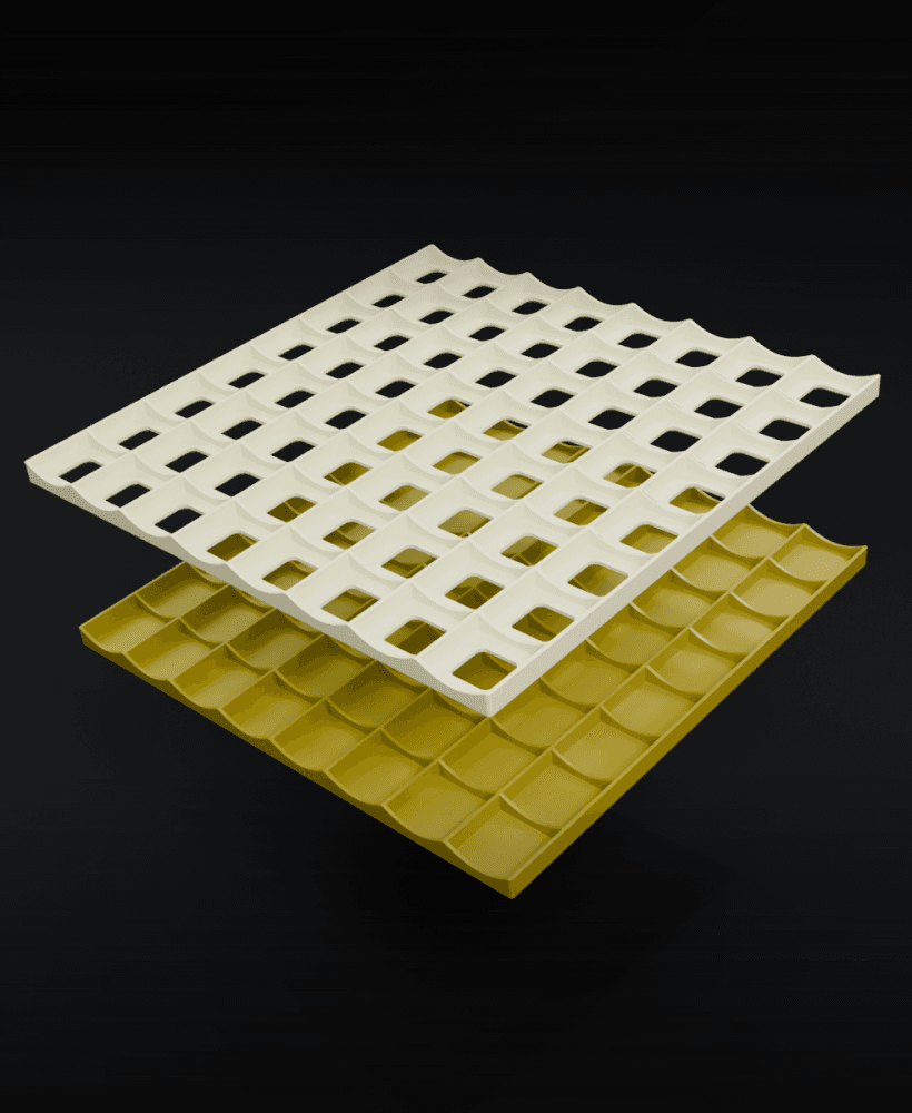 Bananagrams tray 3d model