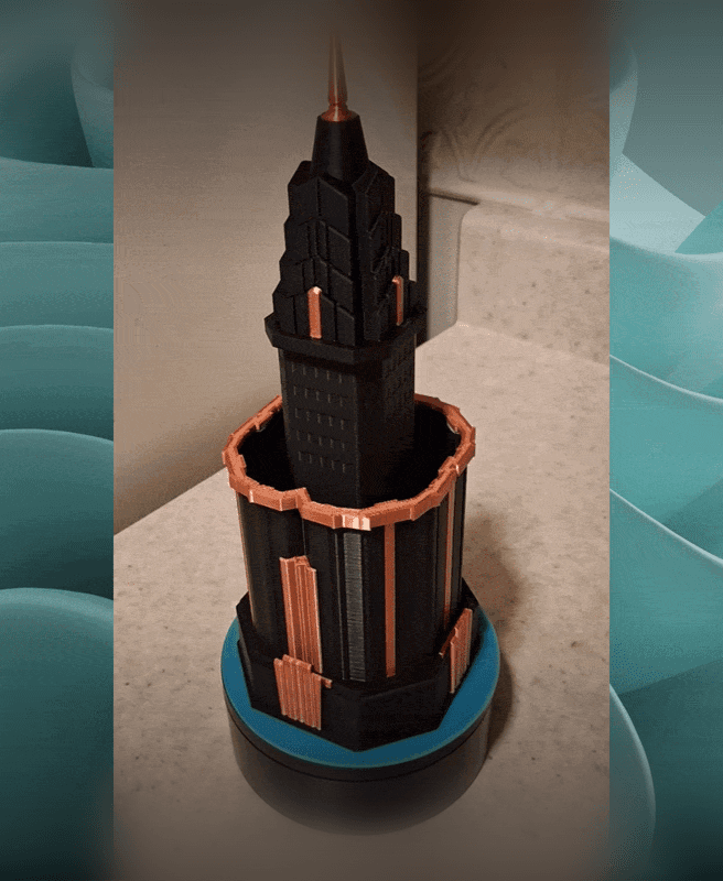 The Skyline Scribe Tower 3d model