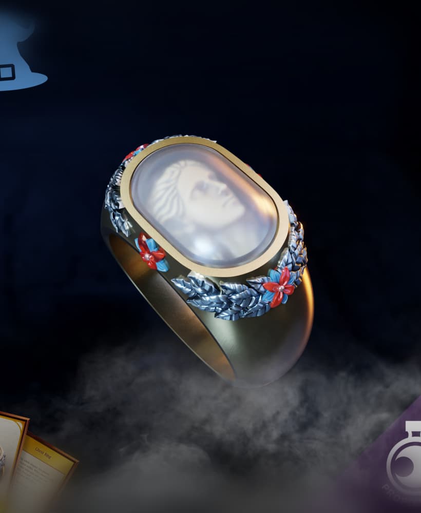 Real-size Prop - Haunted Ghost Ring 3d model
