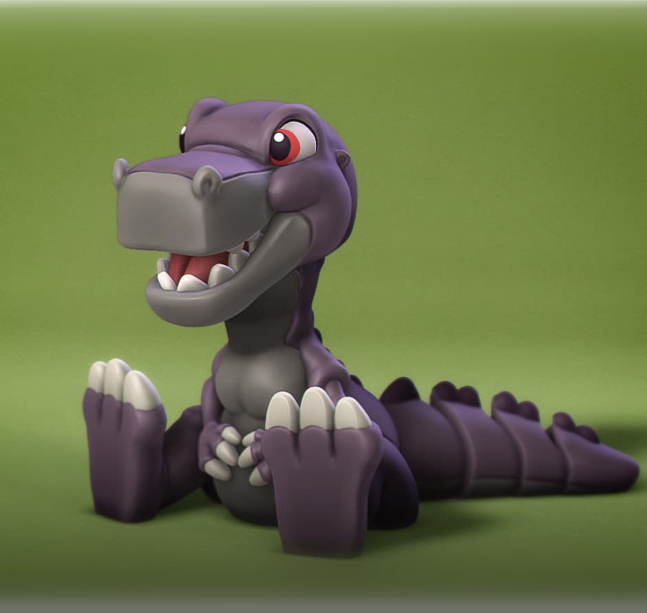 Land Before Time Chomper 3d model